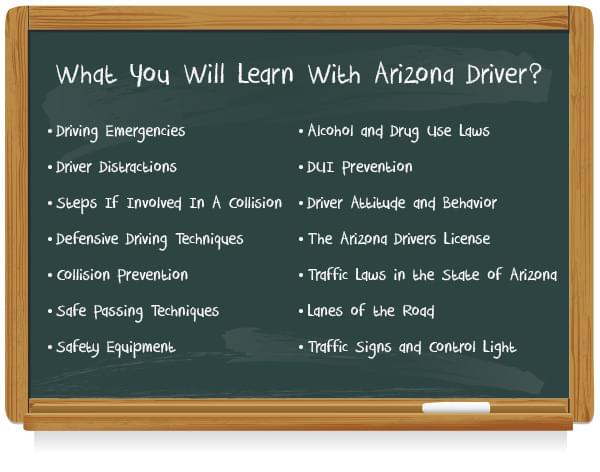 Arizona driver curriculum image